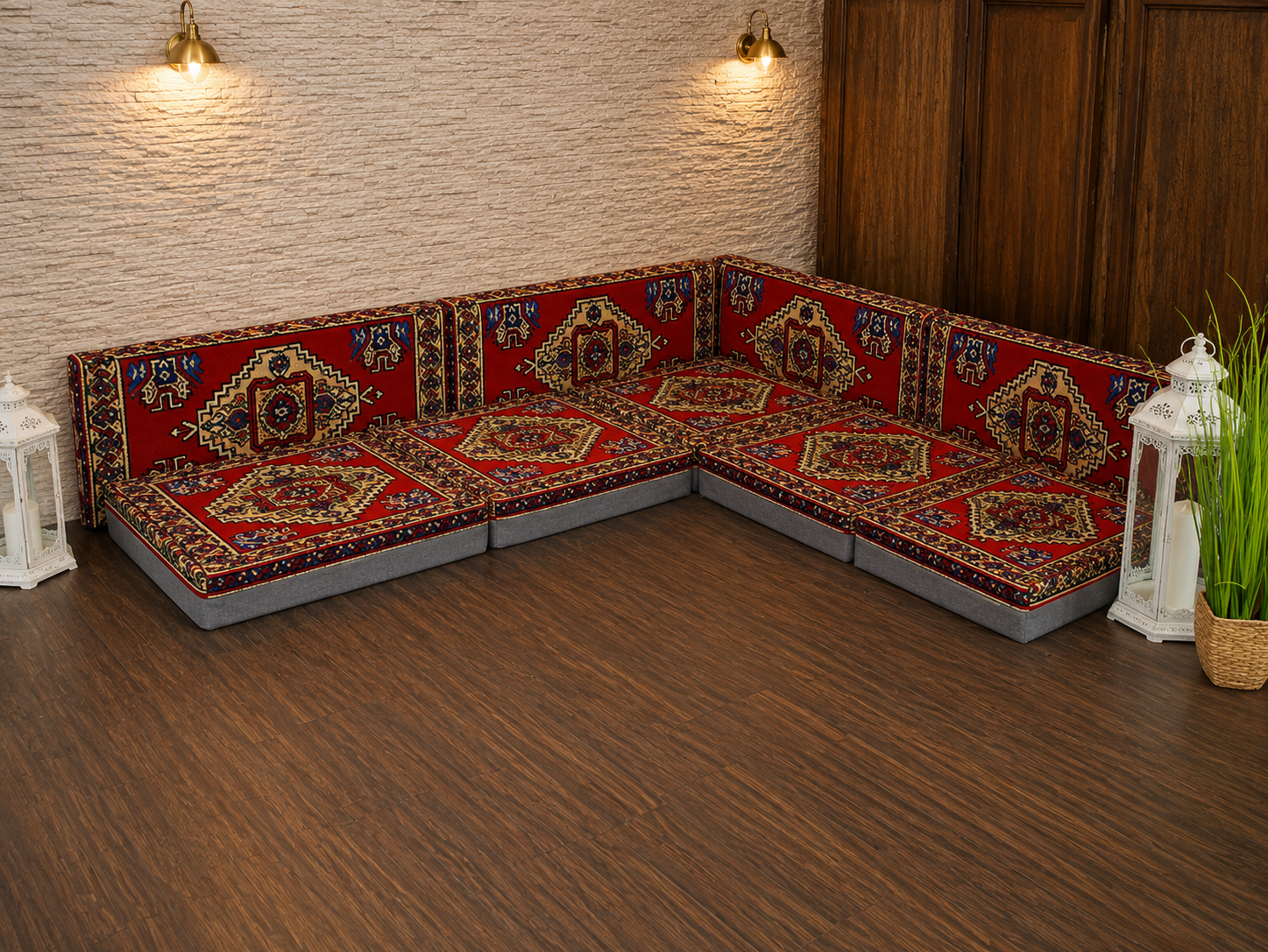 Orientalische Sitzecke Alt-Orient 9-tlg. – Sark Kösesi