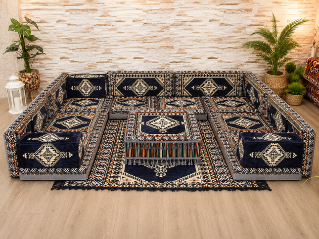 Orientalisches Sitzkissen-Set 19-teilig – Sark Kösesi Sitzkissen | Caddebuy