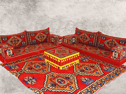 Orientalische Sitzecke, Sark Kösesi, Orientalische Sitzmöbel , Set 12-tlg.