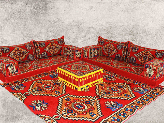 Orientalische Sitzecke, Sark Kösesi, Orientalische Sitzmöbel , Set 12-tlg.