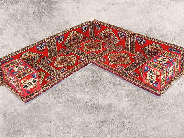 Sark Kösesi, Orientalische Sitzecke, Orientalische Sitzkissen, Kelim