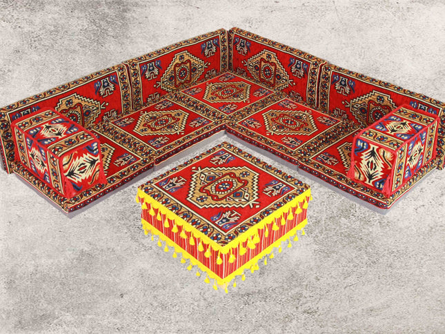 Orientalische Sitzecke, Sark Kösesi, Orientalische Ecke, Orientalische Möbel, 12-tlg.