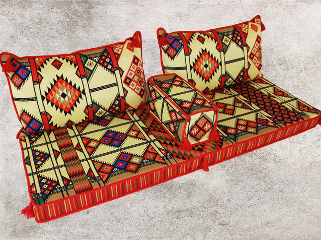 Orientalische Sitzecke, Sark Kösesi, Kelim, Sedir Minder, Orientalische Möbel Asya-1