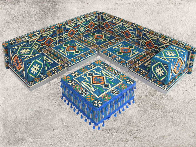 Orientalische Sitzecke, Sark Kösesi, Orientalische Ecke, Orientalische Möbel, 12-tlg.