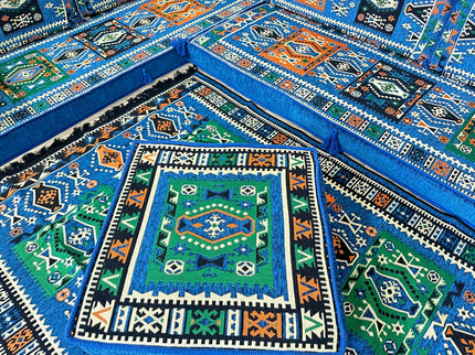 L förmiges orientalisches Sofa Set, Majlis-Sitzmöbel, Bodenkissen, Arabische Majlis, Türkisches Bode