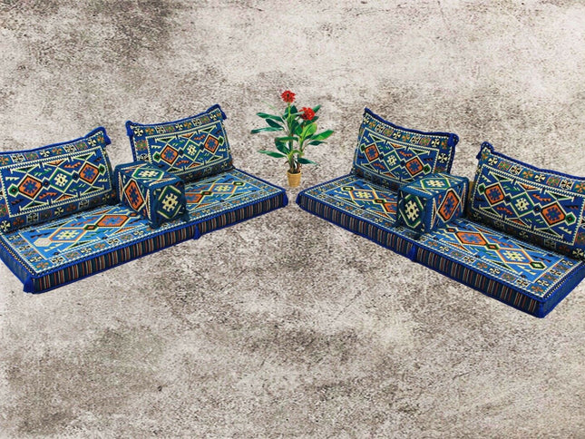Orientalische Sitzecke, Sark Kösesi, Orientalische Sitzmöbel, 8-tlg. , Anadolu