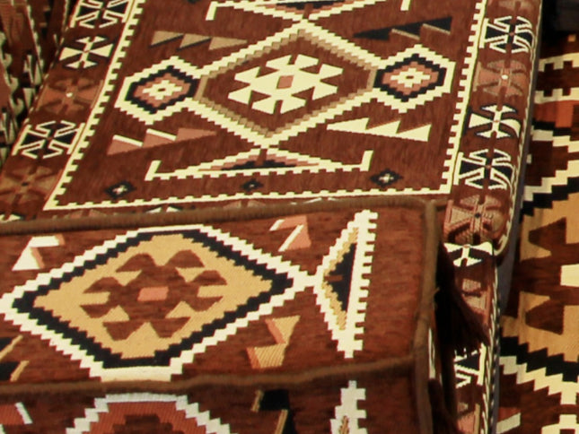 Orientalische Sitzkissen, Sitzecke, Sark Kösesi, 22-tlg. Orientalisches Sofa