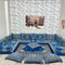U förmiges orientalisches Sofa Set, Majlis-Sitzmöbel, Arabische Majlis, Bodenkissen, Türkisches Bode