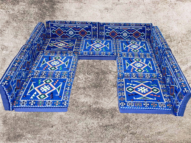 Orientalische Sitzkissen, Arabische Sitzecke, Sark Kösesi, 13-tlg. Orientalisches Sofa
