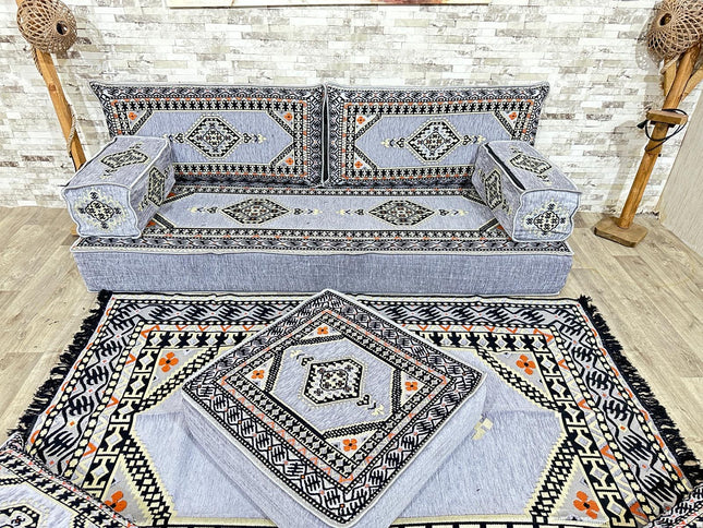 Arabisches Bodensofa, Sitzkissen, Bodensofa, Orientalisches Sofa
