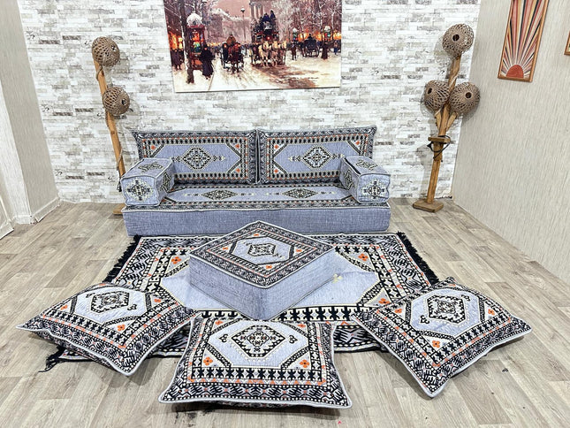 Arabisches Bodensofa, Sitzkissen, Bodensofa, Orientalisches Sofa