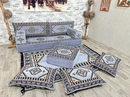 Arabisches Bodensofa, Sitzkissen, Bodensofa, Orientalisches Sofa