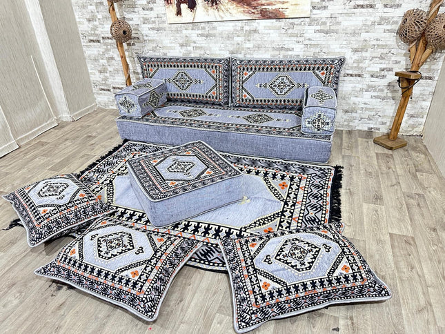 Arabisches Bodensofa, Sitzkissen, Bodensofa, Orientalisches Sofa