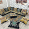L förmiges orientalisches Sofa Set, Majlis-Sitzmöbel, Bodenkissen, Arabische Majlis, Türkisches Bode
