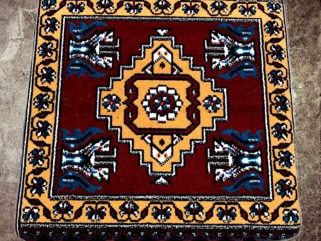 Sark Kösesi, 9-tlg. Kissenset, Orientalische Sitzecke, Sitzkissen-Set + Teppich