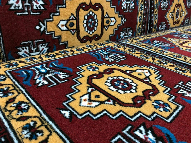 Orientalische Sitzecke - Sark Kösesi - Orientalisches Sofa + Teppich 14-tlg. 