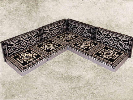Schwarz Orientalische Sitzecke, Sark Kösesi, Orientalische Möbel