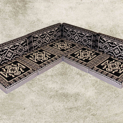 Schwarz Orientalische Sitzecke, Sark Kösesi, Orientalische Möbel
