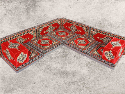 Sark Kösesi, Orientalische Sitzecke, Orientalische Sitzkissen, Kelim