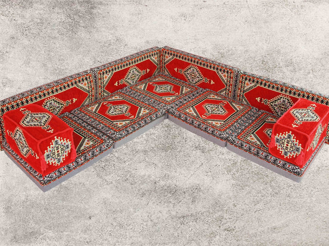 Sark Kösesi, Orientalische Sitzecke, Orientalische Sitzkissen, Kelim