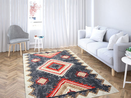 Anatolischer Kelim Teppich, Mehrfarbiger Woll-Jute-Kelim-Teppich, Handgefertigter Großer Kelim Teppi