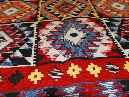 Anatolischer Kelim Teppich, Kelim-Teppich – Indischer künstlerischer handgefertigter marokkanischer 
