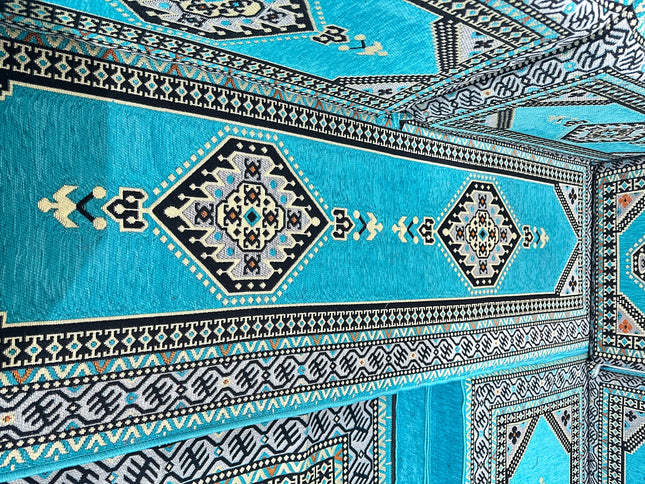 L förmiges orientalisches Sofa Set, Majlis-Sitzmöbel, Bodenkissen, Arabische Majlis, Türkisches Bode