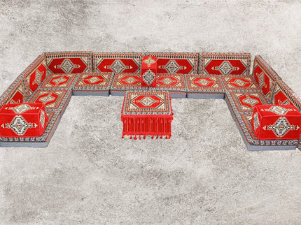 Orientalische Sitzecke, Sark Kösesi, Orientalische Ecke, Orientalische Möbel 22-tlg.